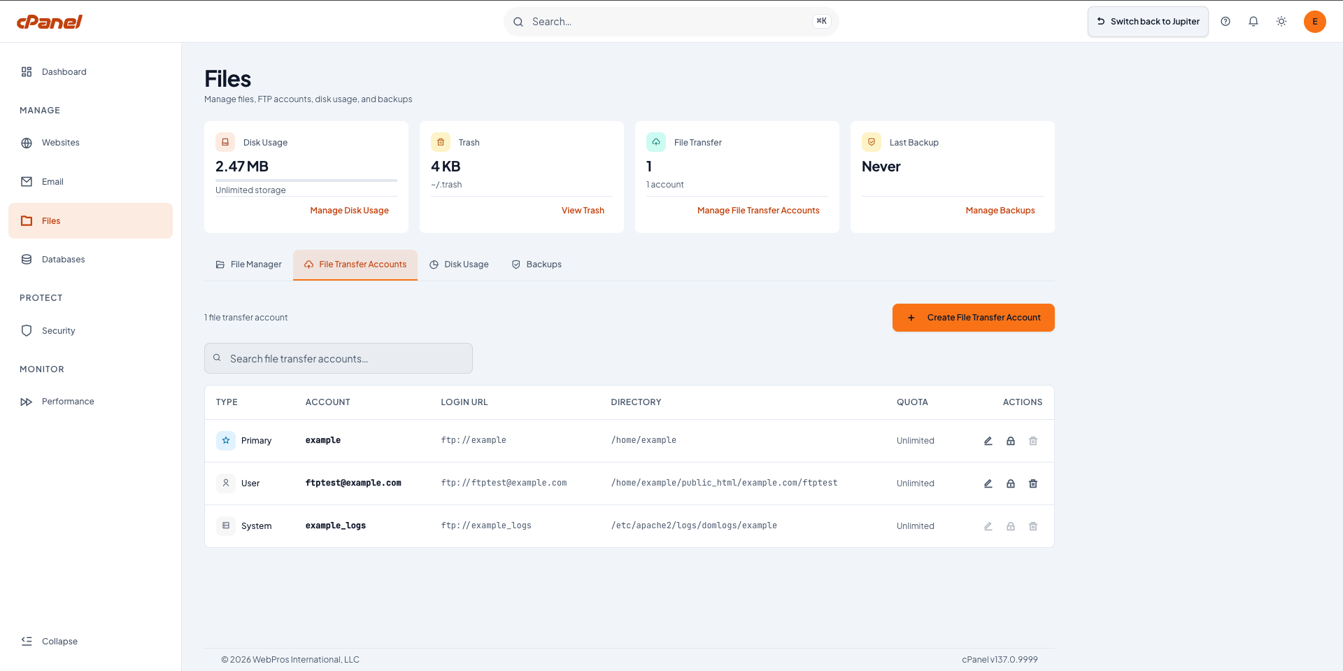 meridian files hub